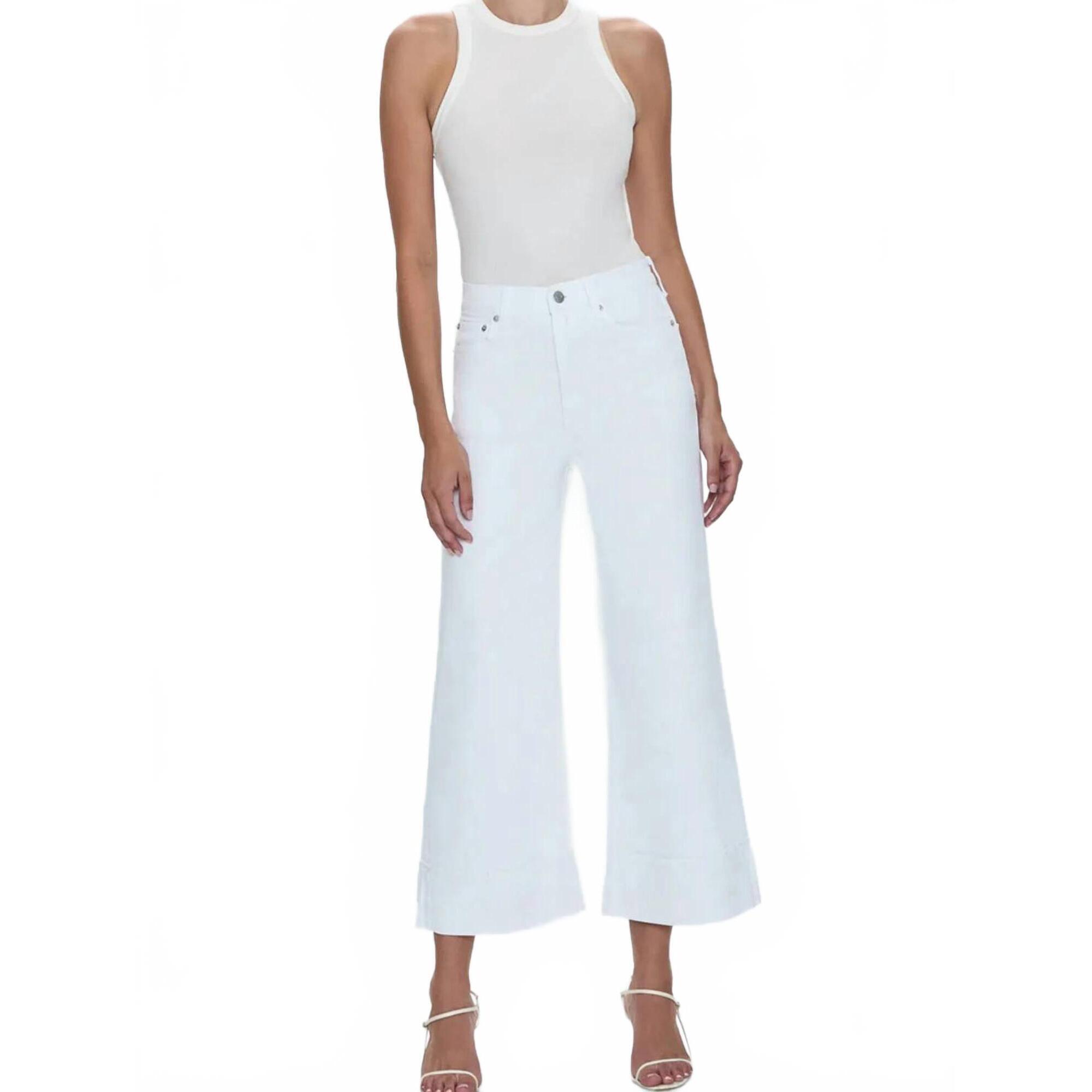 New Pistola Lana Crop Jeans In Vivid White